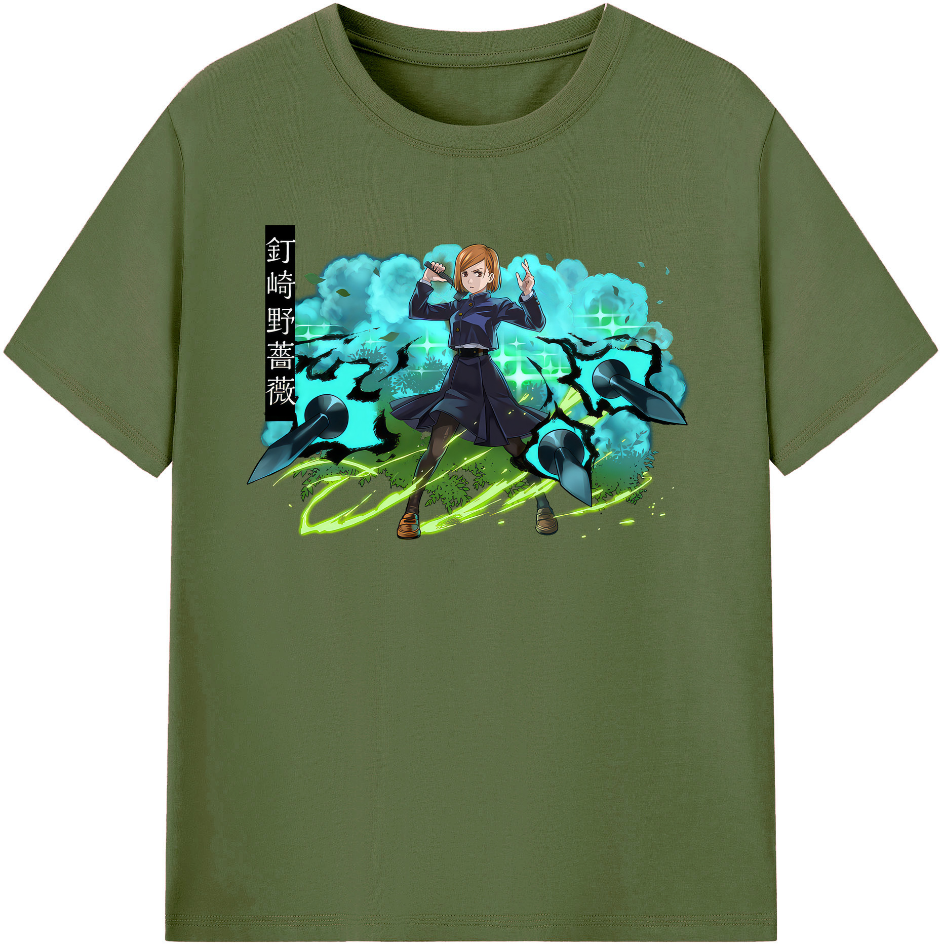 （画像用） 呪術廻戦 Jujutsu Kaisen 綿100％半袖Tシャツ（フロントプリント）
